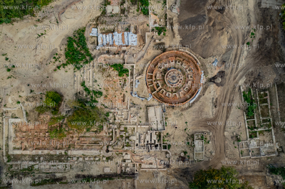 Sopot. Fundamenty miejskiej cegielni działającej...