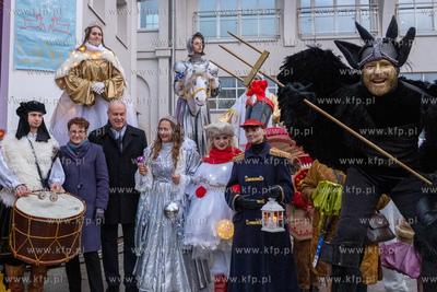 Sopockie Miasteczko Noworoczne. Nz. Magdalena Czarzyńska...