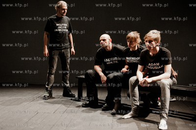 Gdansk. Teatr Wybrzeze. Scena Malarnia. Proba przedstawienia...