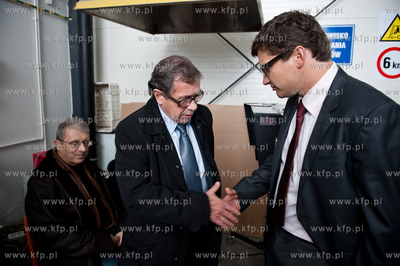 Gdynia. Plan zdjeciowy filmu pt Uklad Zamkniety w rezyserii...