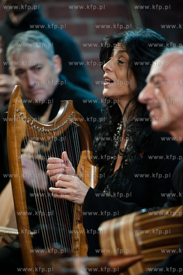 Gdansk. Kosciol Sw. Brygidy. Festiwal Actus Humanus,...