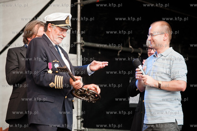 Gdansk. Targ Rybny. Uroczyste otwarcie Baltic Sail...