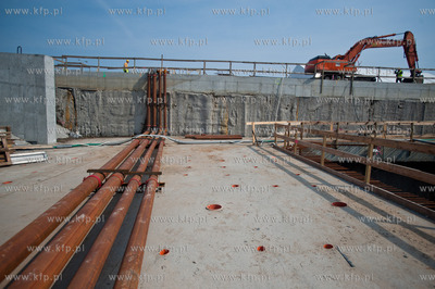 Gdansk. Wisloujscie. Zmontowana, przygotowana do pracy...