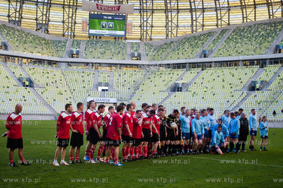 Gdansk. Stadion PGE Arena. Mecz z pewna wygrana - mecz...