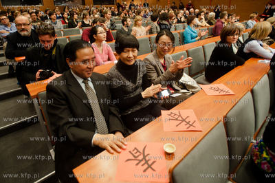 Biblioteka Glowna Uniwersytetu Gdanskiego. Uroczystosci...