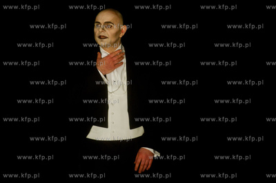 Gdansk. Teatr Wybrzeze. Proba spektaklu pt. Martwe...