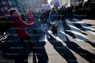 Gdansk. Trojmiejska Manifa 2014 zorganizowana w dzien...