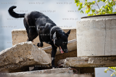 Gdansk Oliwa. Jednostka Strazy Pozarnej przy ul. Beniowskiego....