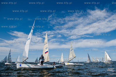 Sopot. Mistrzostwa Swiata Finn Masters. Regaty klasy...