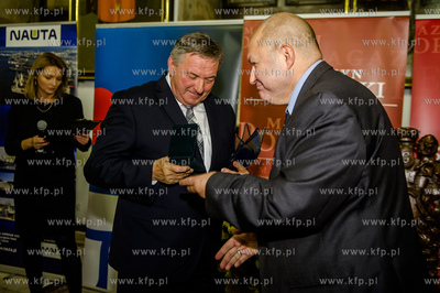 Gdansk. Ratusz Glownomiejski. Uroczystosc wreczenia...