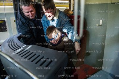 Gdansk. Zajezdnia tramwajowa Zakladu Komunikacji Miejskiej,...