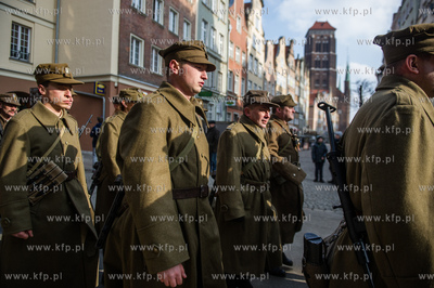 Gdansk. Narodowy Dzien Pamieci Zolnierzy Wykletych....