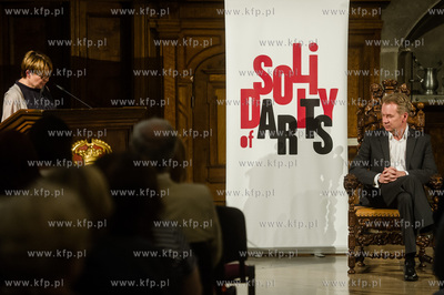 Gdansk. Dwor Artusa. Festiwal Solidarity of Art. Uroczyste...