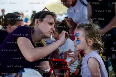 Gdansk. Teren przy Stadione Energa. Festyn Rodzinny...
