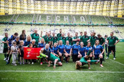 Energa Stadion Gdańsk. Charytatywny mecz piłkarski...