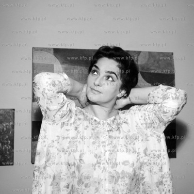 Bogusława Czosnowska, aktorka Teatru Wybrzeże w Gdańsku....