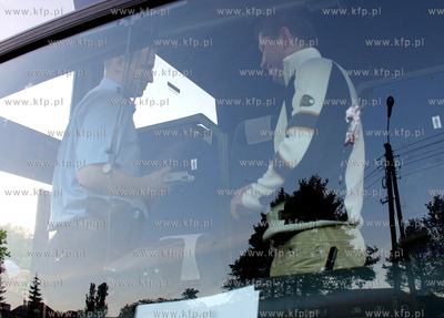 Rumia ul. Podgorna - policjanci z wejherowskiej drogowki...