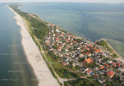 Polwysep Helski z Lotu Ptaka. Nz. (na pierwszym planie)...