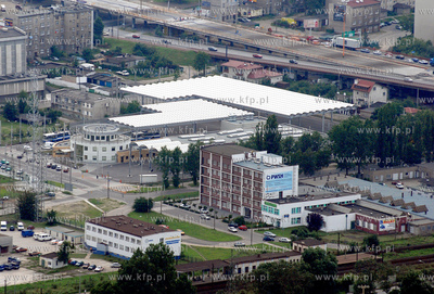 Gdynia z lotu ptaka. Nowa zajezdnia trolejbusowa przy...