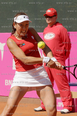 Korty TKS Arka Gdynia. Fed Cup - turniej tenisowy kobiet...