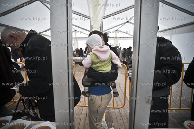 Wielka Sobota w Gdansku z tej okazji na Targu Weglowym...