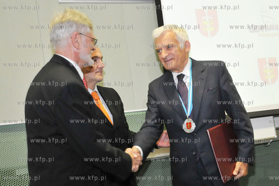 Pomorski Park Naukowo - Technologiczny w Gdyni. Uroczystosc...