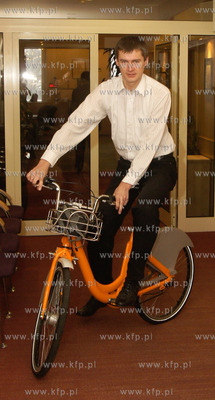 Prezentacja Trojmiejskiego Roweru Miejskiego w Urzedzie...