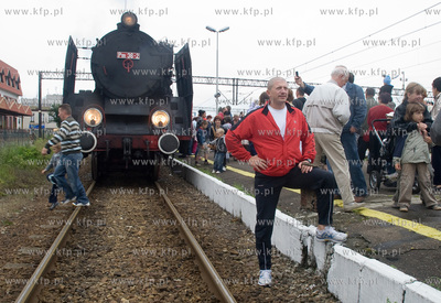 Do Slupska  przyjechal  pociag Galeon 11 prowadzony...