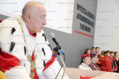 Inauguracja roku akademickiego Wyzszej Szkoly Administracji...