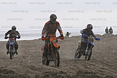 XX Final WOSP w Gdyni. Zawody Motocrossowe na Plazy...