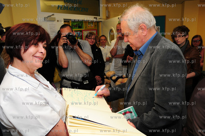 Oddzial Dziececy Szpitala Miejskiego w Gdyni. Odwiedziny...