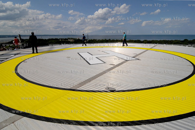 Gdansk. Nabrzeze Obroncow Westerplatte. Zbudowany w...