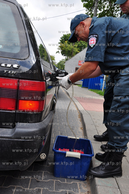 Kaliska, woj. pomorskie. Pomorscy policjanci wraz z...