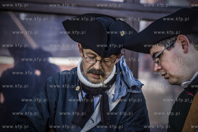 Gdansk. Wyspa Olowianka. Do abordazu - rekonstrukcja...