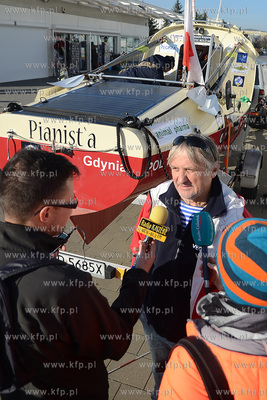 Romuald Koperski , trojmiejski podroznik tuz przed...