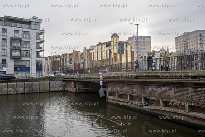 Gdańsk. Most Stągiewny. 19.02.2020 fot. Paweł Marcinko...