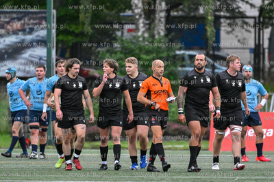 Sopot. Stadion Ogniwo Sopot. Ekstraliga rugby. Energa...