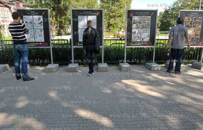 Gdansk Brzezno. Akcja Europejskiego Centrum Solidarnosci...