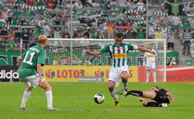 PGE Arena - mecz pilkarski pomiedzy Lechia Gdansk a...