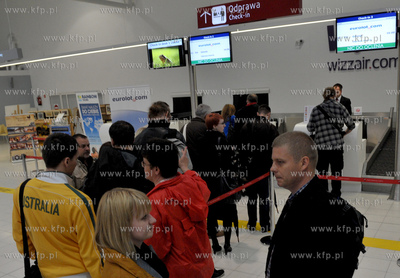 Promocyjny i oficjalnie pierwszy lot na trasie Gdansk...