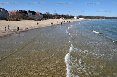 Sopot. Plaza i Grand Hotel. 8.03.2014 Fot. Maciej Kosycarz...