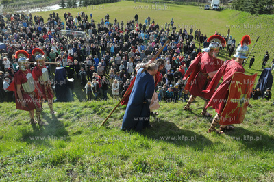 Misterium Meki Panskiej w Zukowie na Kaszubach. 13.04.2014...