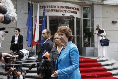 Sopot. Hotel Sheraton. Spotkanie ministrow spraw zagranicznych...