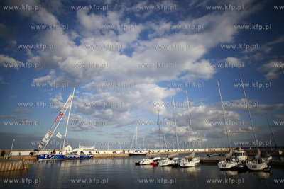 Sopot. Sopocka marina przy molo. 24.09.2011 fot. Krzysztof...