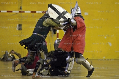 Gdynia. Sala Ymca. Eliminacje do Rycerskich Mistrzostw...