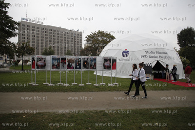 38 Gdynia Festiwal Filmowy. Nz. studio Filmowe Banku...
