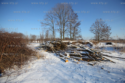 Wislinka. Miejsce, wktorym wykopywano bursztyn.
24.01.2014
fot....