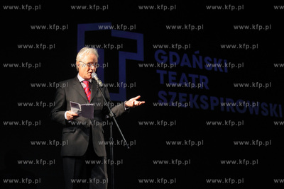 Gdansk. Uroczyste otwarcie Teatru Szekspirowskiego....