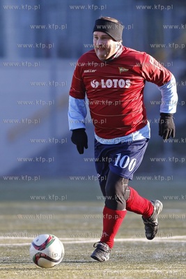 Gdansk. Boisko przy ul. Traugutta.  Sylwestrowy mecz...