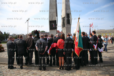 Gdansk. Uroczystosci 25 rocznicy podpisania Porozumien...